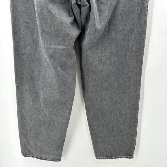 Good American Good 90s‎ Jeans Womens 27 Barrel Black Rigid Denim HR Y2K NWT - Picture 6 of 11